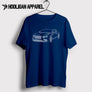Bentley Continental GT Coupe Inspired Car Art Men’s T-Shirt