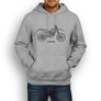 Beta RRS 2017 Premium Motorcycle Art Men’s Hoodie