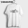 Brough Superior Drag Bike 1925 Premium Motorcycle Art Men’s T-Shirt