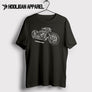 Custom motorbike Premium Motorcycle Art Men’s T-Shirt