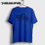 Custom motorbike Premium Motorcycle Art Men’s T-Shirt