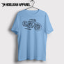 Custom motorbike Premium Motorcycle Art Men’s T-Shirt