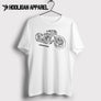 Custom motorbike Premium Motorcycle Art Men’s T-Shirt