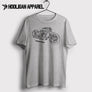 Custom motorbike Premium Motorcycle Art Men’s T-Shirt