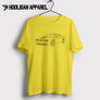 Dodge Challenger 2017 Inspired Car Art Men’s T-Shirt