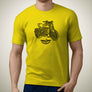 HA Ducati Diavel 1260 2019 Premium Motorcycle Art Men T-Shirt