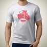 HA Ducati Diavel 1260 2019 Premium Motorcycle Art Men T-Shirt