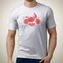 HA Ducati Scrabler Dessert Sled 2019 Premium Motorcycle Art Men T-Shirt