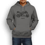 Ducati 1198 Panigale R 2016 Premium Motorcycle Art Men’s Hoodie