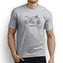 Ducati 1199 Panigale S 2013 Premium Motorcycle Art Men’s T-Shirt