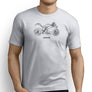Ducati 1199 Panigale S 2013 Premium Motorcycle Art Men’s T-Shirt