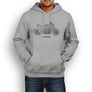 Ducati Diavel 2013 Premium Motorcycle Art Men’s Hoodie