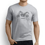 Ducati Hypermotard 1100EVO 2012 Premium Motorcycle Art Men’s T-Shirt
