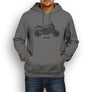 Ducati Monster 797 2017 Premium Motorcycle Art Men’s Hoodie