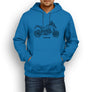 Ducati Multistrada 1200 DVT 2015 Premium Motorcycle Art Men’s Hoodie