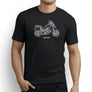 Ducati Multistrada 1200 Enduro 2017 Premium Motorcycle Art Men’s T-Shirt