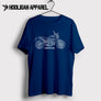 Ducati SCRAMBLER 1100 SPORT Premium Motorcycle Art Men’s T-Shirt