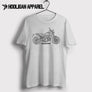 Ducati SCRAMBLER 1100 SPORT Premium Motorcycle Art Men’s T-Shirt