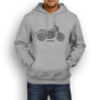 Ducati Scrambler Classic 2017 Premium Motorcycle Art Men’s Hoodie