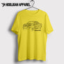 Ford Ranger Single Cab Inspired Car Art Men’s T-Shirt