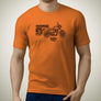 living-triumph-bonneville-t100-2017-premium-motorcycle-art-men-s-t-shirt