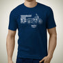 living-harley-davidson-street-bob-2018-premium-motorcycle-art-men-s-t-shirt
