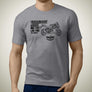 living-honda-cbR500R-abs-2017-premium-motorcycle-art-men-s-t-shirt