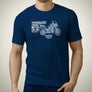 living-triumph-tiger-explorer-spoked-wheels-2015-premium-motorcycle-art-men-s-t-shirt