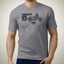 living-harley-davidson-seventy-two-premium-motorcycle-art-men-s-t-shirt
