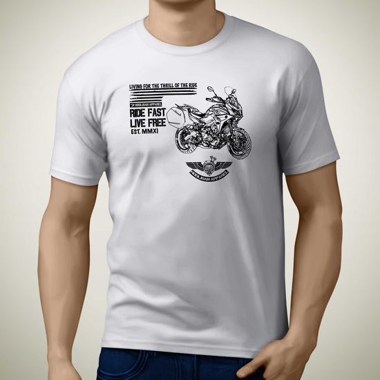 living-yamaha-tracer-900-gt-2018-premium-motorcycle-art-men-s-t-shirt