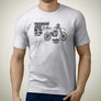 living-honda-xR650l-2016-premium-motorcycle-art-men-s-t-shirt