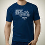living-yamaha-yzf-R1-2007-premium-motorcycle-art-men-s-t-shirt