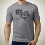 living-yamaha-yzf-R1-2007-premium-motorcycle-art-men-s-t-shirt
