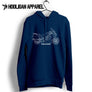 HONDA ST1300 Pan European 2007 Premium Motorcycle Art Men’s Hoodie