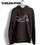 HONDA ST1300 Pan European 2007 Premium Motorcycle Art Men’s Hoodie