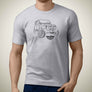 HA Jeep Wrangler Landy lady 2010 Premium Car Art Men T Shirt