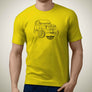 HA Jeep Wrangler Landy lady 2010 Premium Car Art Men T Shirt