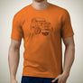HA Jeep Wrangler Landy lady 2010 Premium Car Art Men T Shirt