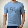 HA Bentley continental Coupe 2017 Premium Car Art Men T Shirt