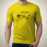HA Bentley Continental Premium Car Art Men T Shirt