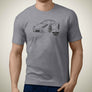 HA Dodge Chlenger 2016 Premium Car Art Men T Shirt