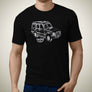 HA Land Rover Discovery 2 Premium Car Art Men T Shirt