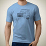 Mercedes benz SUPERBOWL AMG GT COUPE GTS D 2017 Premium Car Art Men’s T Shirt