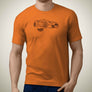 Porsche 918 Spyder 2014 Premium Car Art Men’s T Shirt