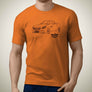 Mercedes Benz SLC 300 2018 Premium Car Art Men’s T Shirt