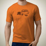 Rolls Royce Phantom v Classic 1960 Premium Car Art Men’s T Shirt