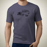 Rolls Royce Phantom v Classic 1960 Premium Car Art Men’s T Shirt