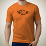 Porsceh Boxster 718 Cayman1 Premium Car Art Men’s T Shirt