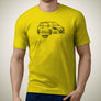 Vauxhall Corsa VXR Premium Car Art Men’s T Shirt