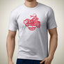 HA Harley Davidson Heritage Classic 2020 Premium Motorcycle Art Men T-Shirt